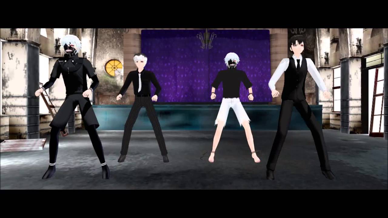MMD Timber Tokyo ghoul { Kaneki Ken and Sasaki Haise }