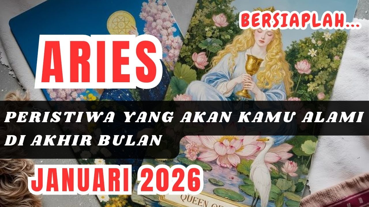 ARIES 👀 Bersiaplah !! Peristiwa Yang Akan Kamu Alami Di Akhir Bulan 