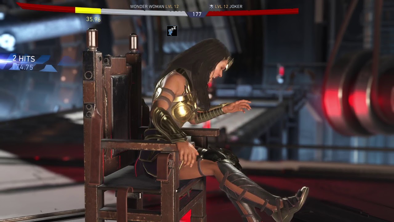 Injustice 2 Wonder Woman vs Joker