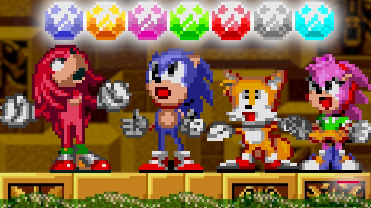 Sonic Classic Heroes But With Amy