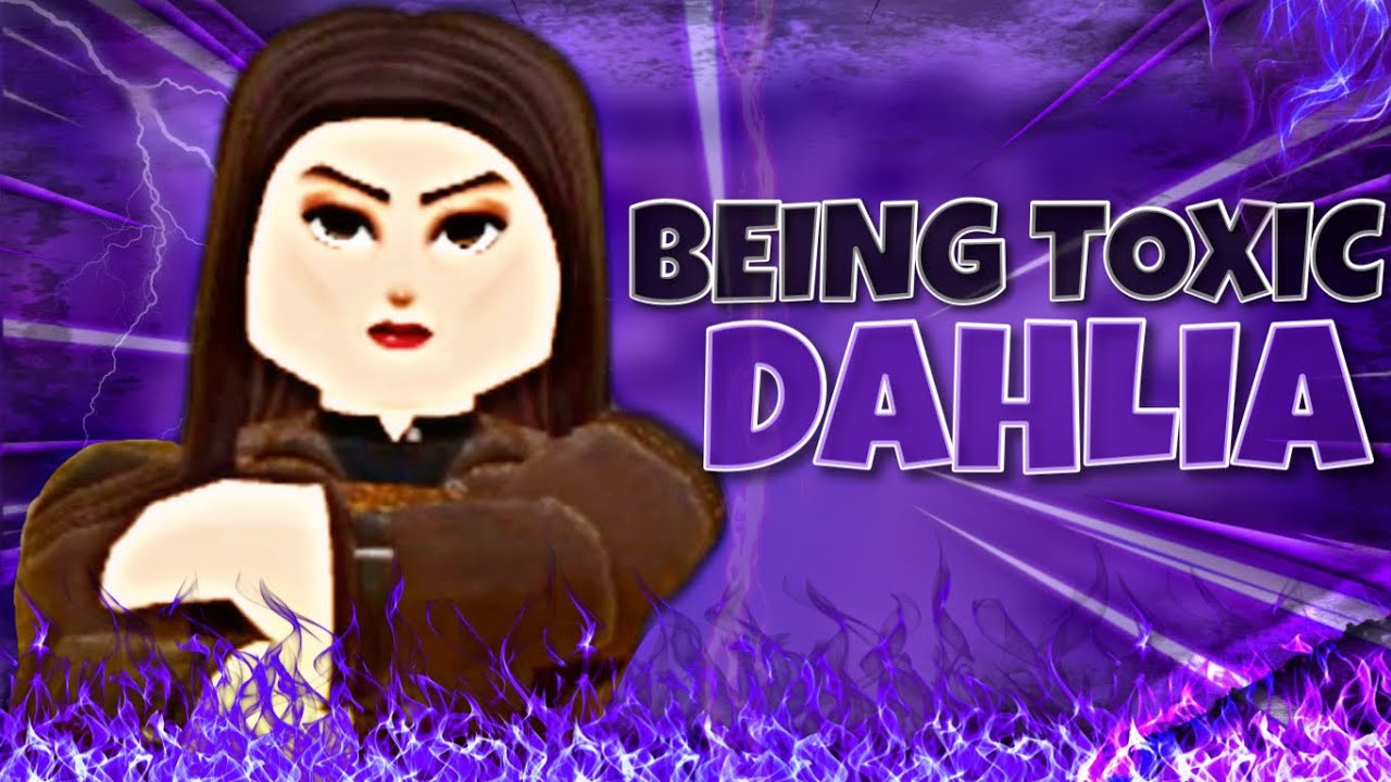 BEING TOXIC AS DAHLIA THE VAMPIRE ORIGINS ROBLOX || TVO