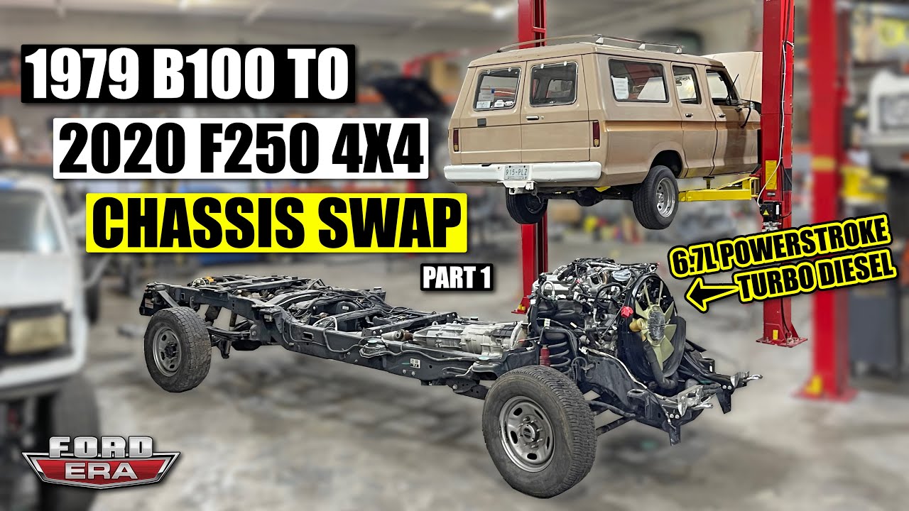 Замена шасси B100 1979 года на F250 4x4 2020 года | Ford Era