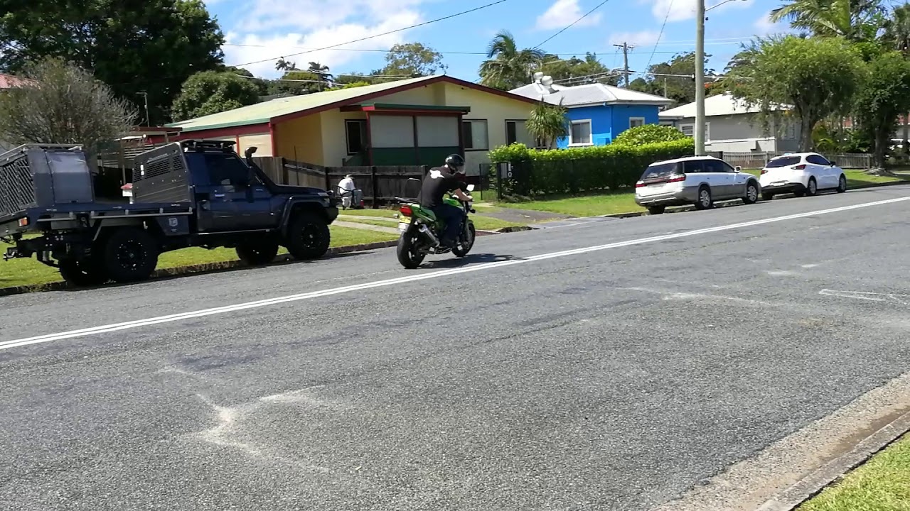 ZRX1200 test ride