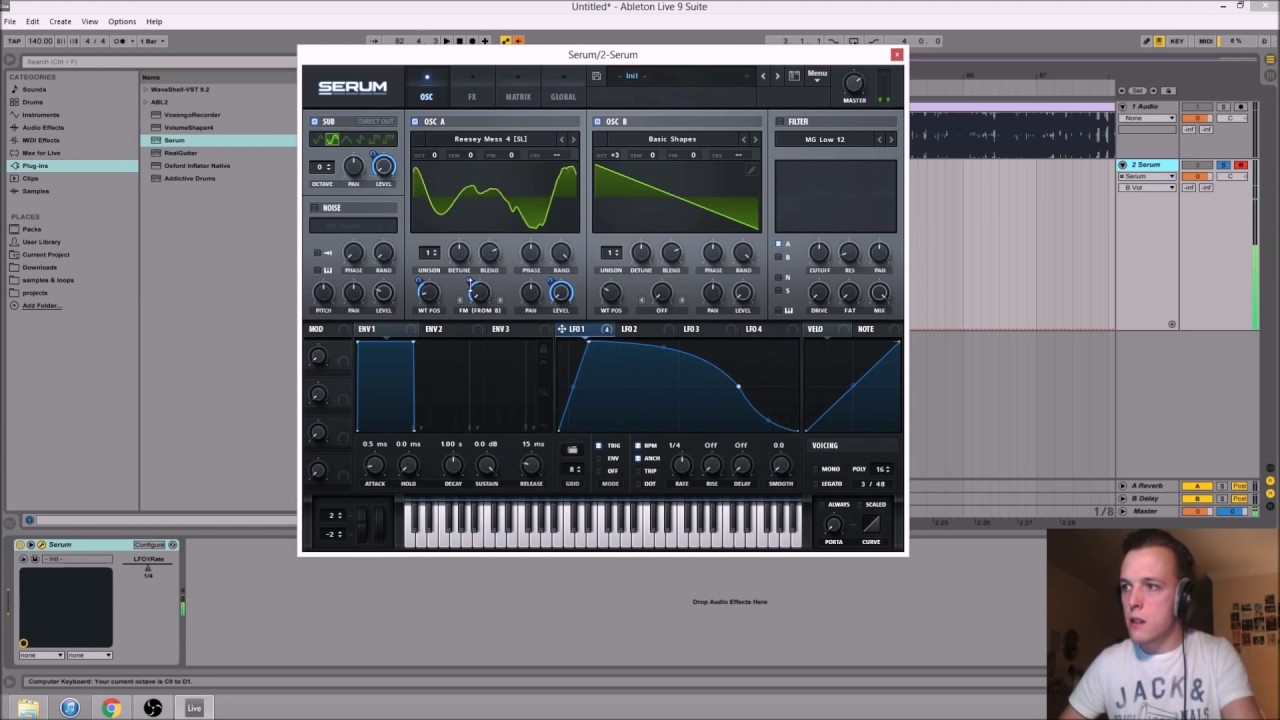 Jarvis - I'm On Fire - Bass Sound Design - Xfer Serum Tutorial - Dubstep