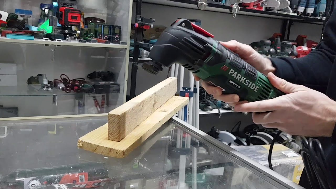 Parkside PMFW 310 Реноватор Многофункциональный инструмент Тест Обзор . Что это ...