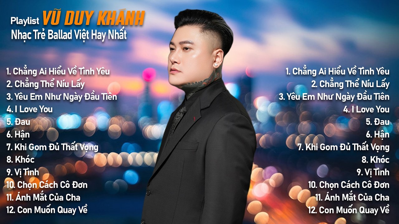 Nhạc Trẻ Ballad Việt Hay Nhất 2026 | Lk Nhạc Trẻ Mới Gây Nghiện | Vũ Duy Khánh 2026