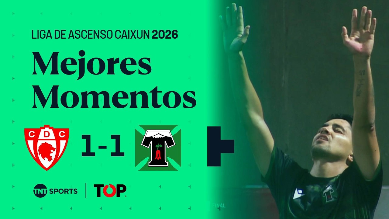 Compacto TOP | 🔴⚪️ Dep. Copiapó 1 - 1 🟢⚪️ Dep. Temuco | Liga de Ascenso Caixun 2026 - Fecha 3