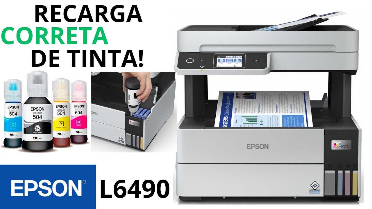 🏆 IMPRESSORA MULTIFUNCIONAL EPSON L6490