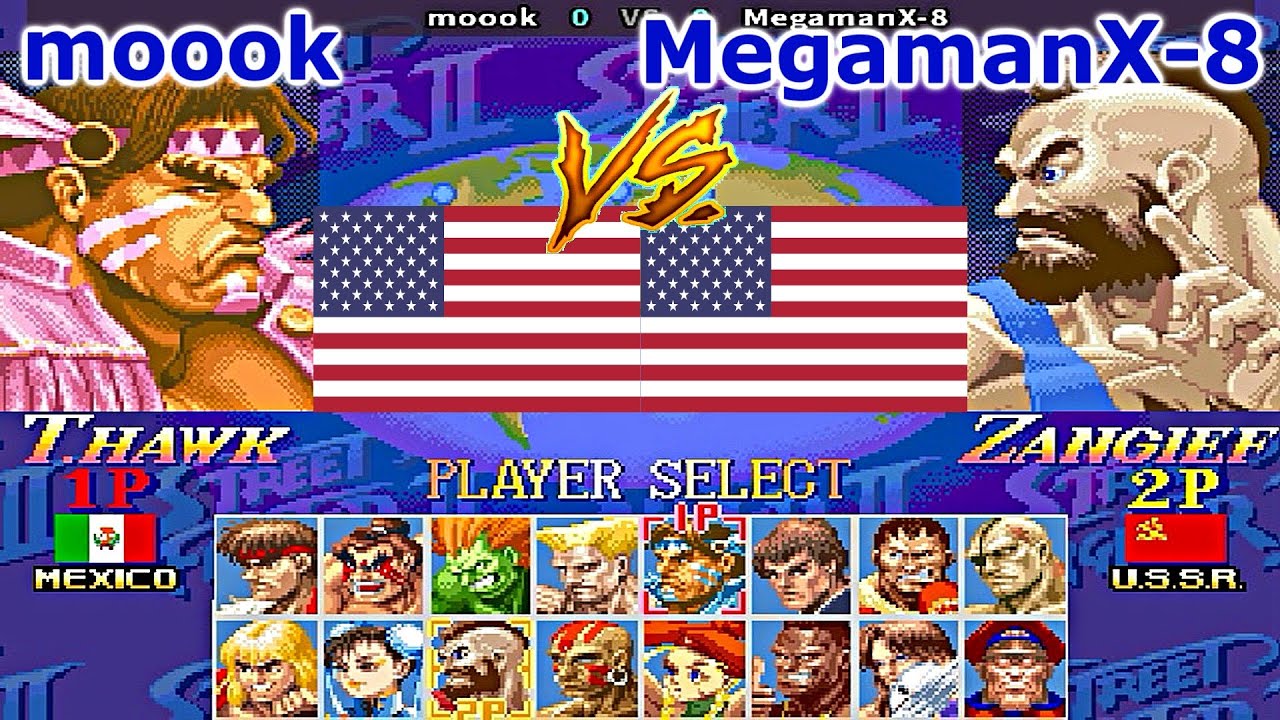 Super Street Fighter II X: Grand Master Challenge - moook vs MegamanX-8