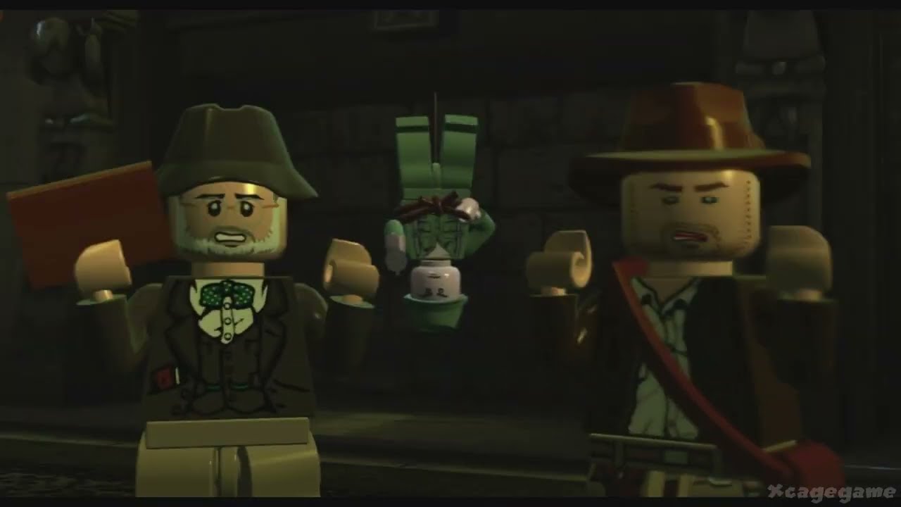 Lego Henry Jones's journal (Indy 2) scenes
