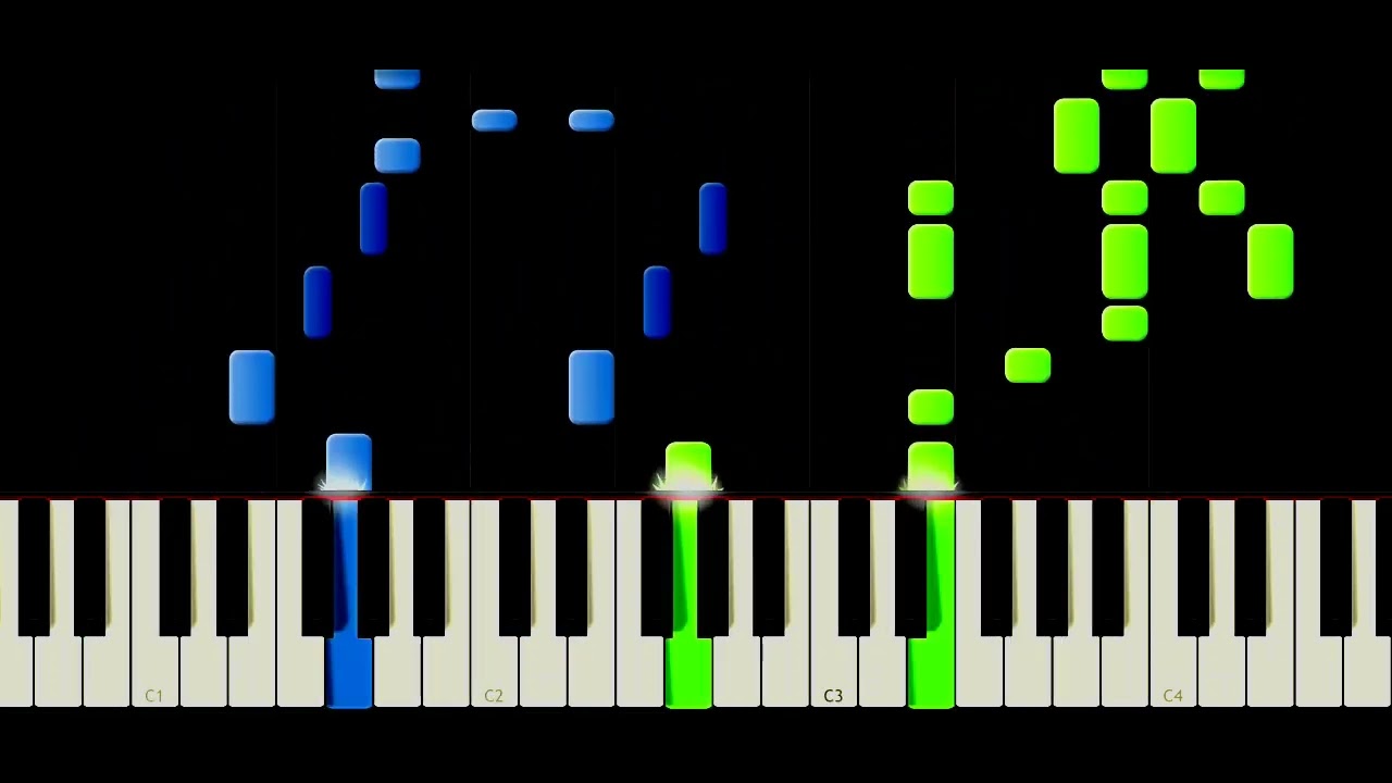Merceditas - Piano Tutorial Synthesia