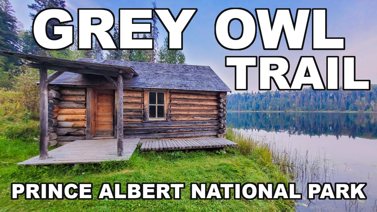 Hiking the GREY OWL TRAIL in Prince Albert National Park