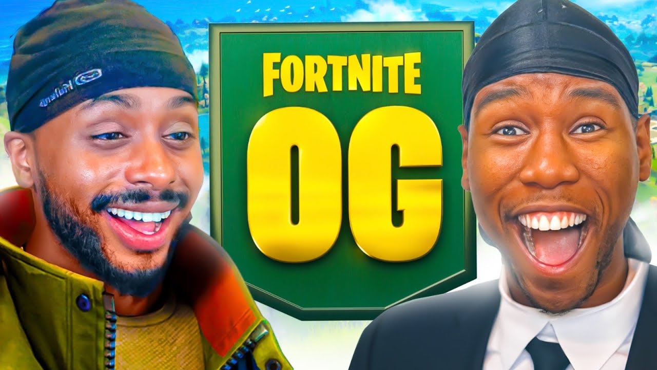 Учим Шарки играть в OG Fortnite!