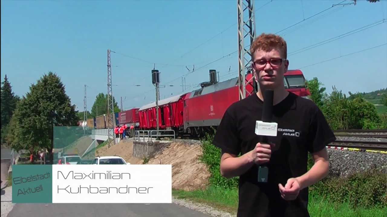 Eisenbahnwagon entgleist am 25.07.2012 in Winterhausen