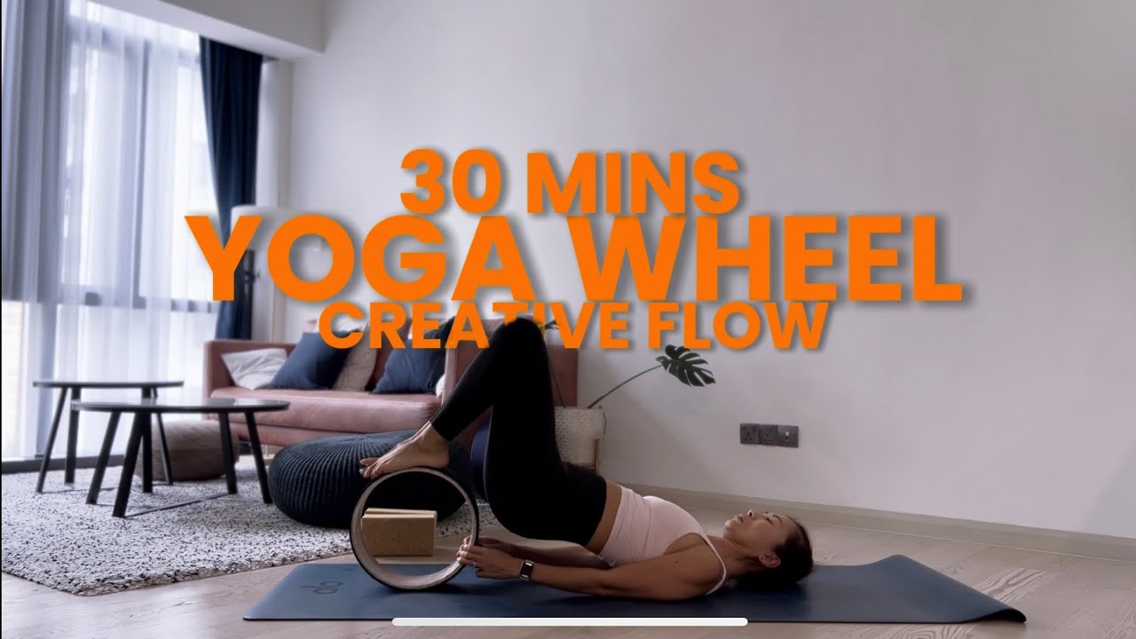 30-Minute Creative Flow with Yoga Wheel