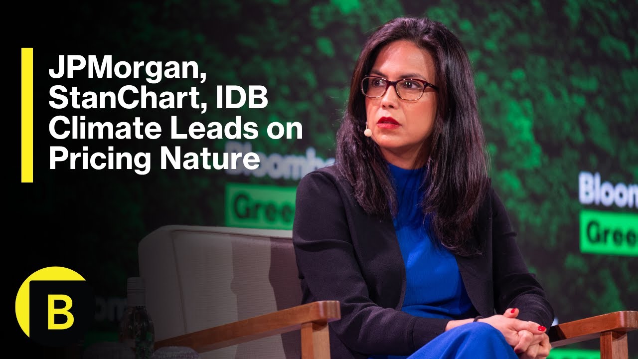 JPMorgan, StanChart, IDB Climate Leads on Pricing Nature