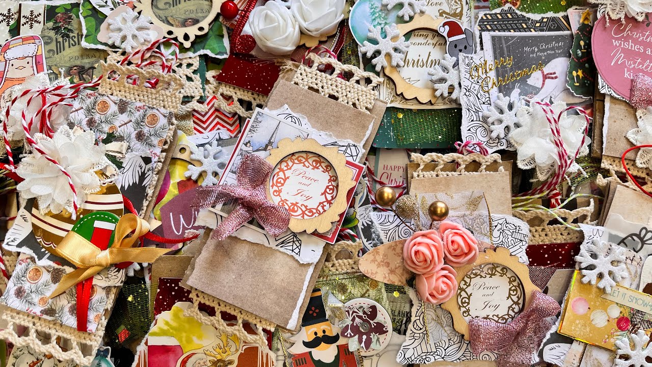 Stash Busting Making Christmas Clusters