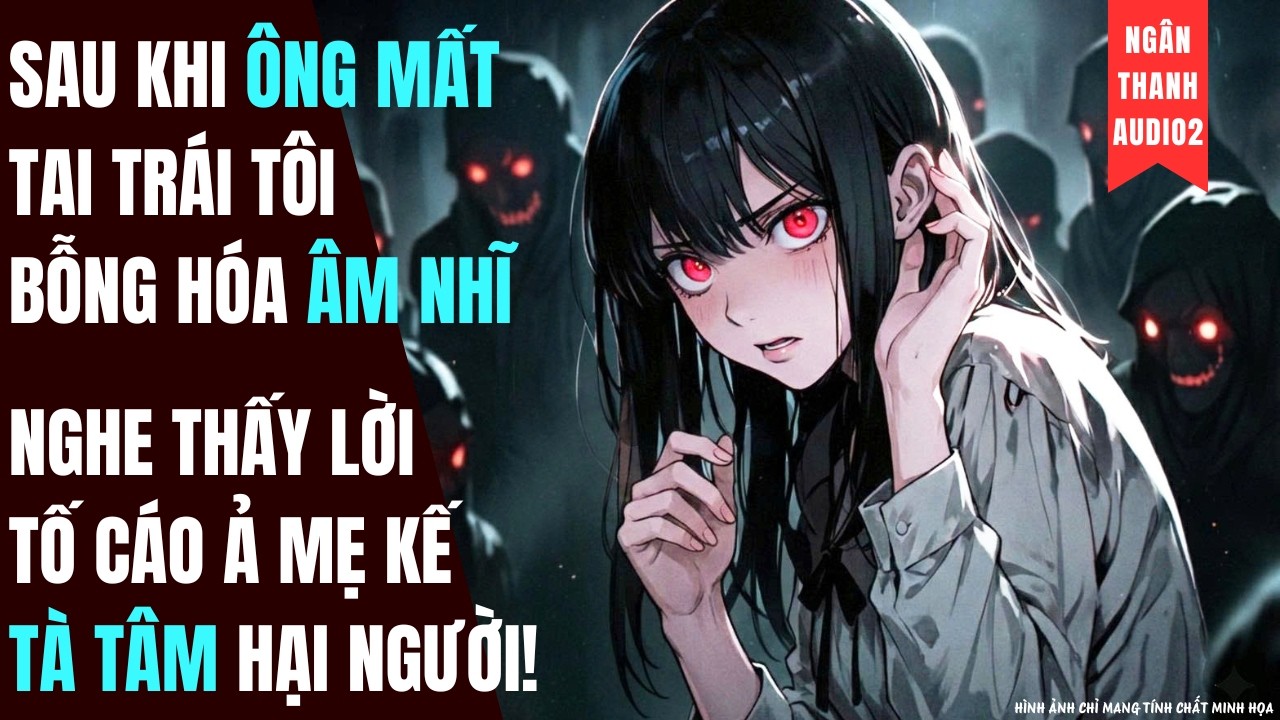 SAU KHI ÔNG MẤT, TAI TRÁI TÔI BỖNG HÓA ÂM NHĨ, BIẾT ĐƯỢC ÂM MƯU MẸ KẾ TÀ TÂM|TRUYỆN AUDIO | KINH DỊ