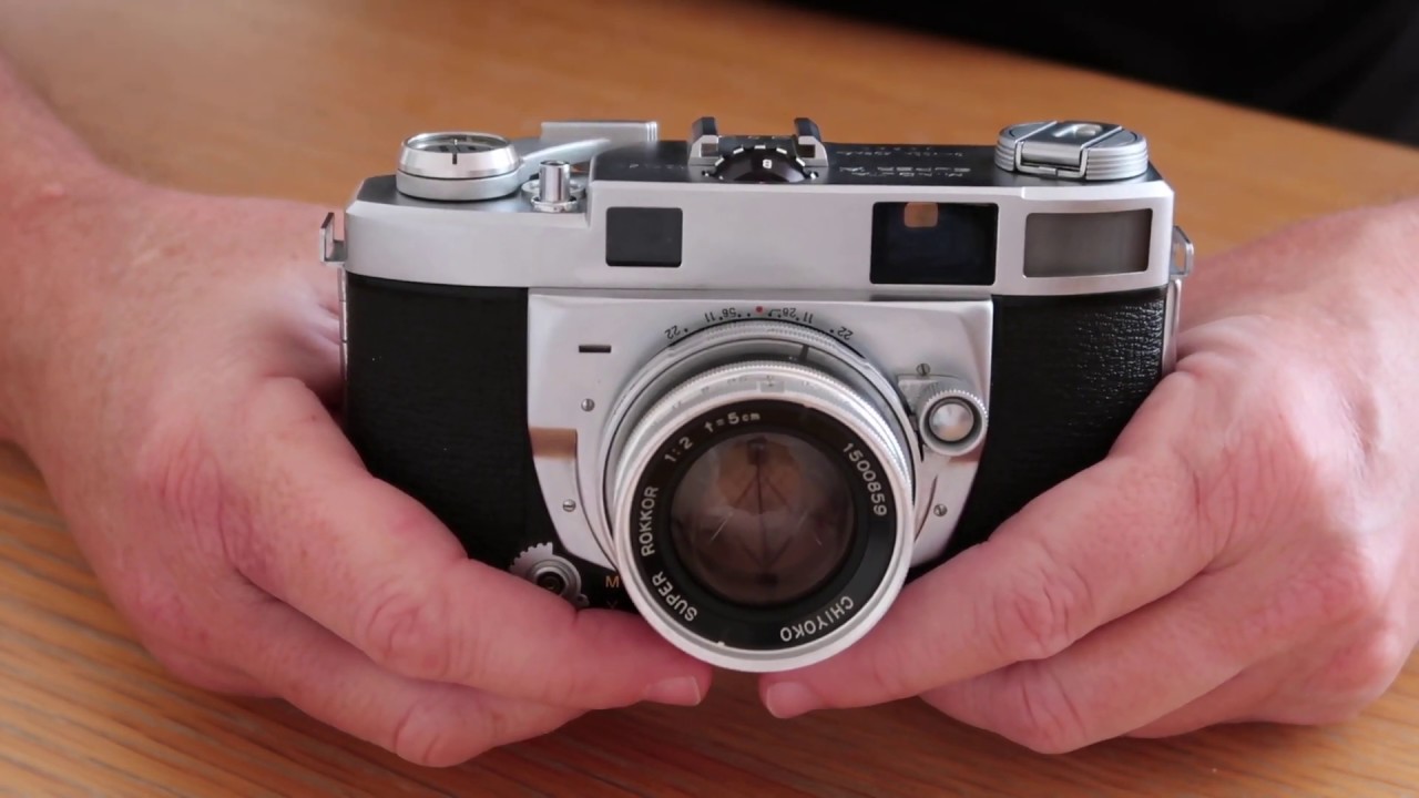 Minolta Super A Rangefinder Camera