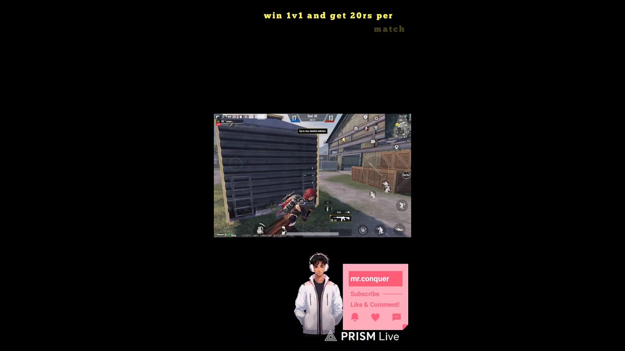 Live streaming of Mr. Conquer