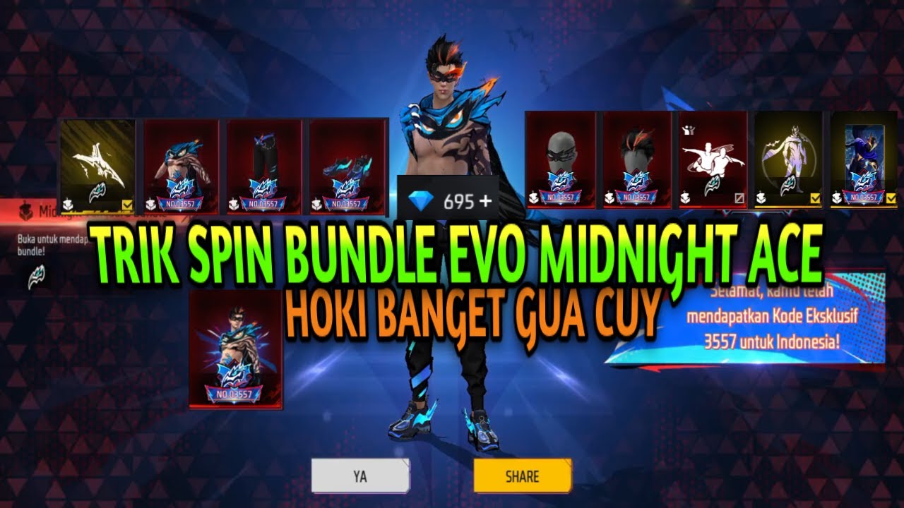 TRIK SPIN BUNDLE EVO MIDNIGHT ACE, CARA HOKI SPIN BUNDLE EVO MIDNIGHT ACE, SPIN BUNDLE EVO