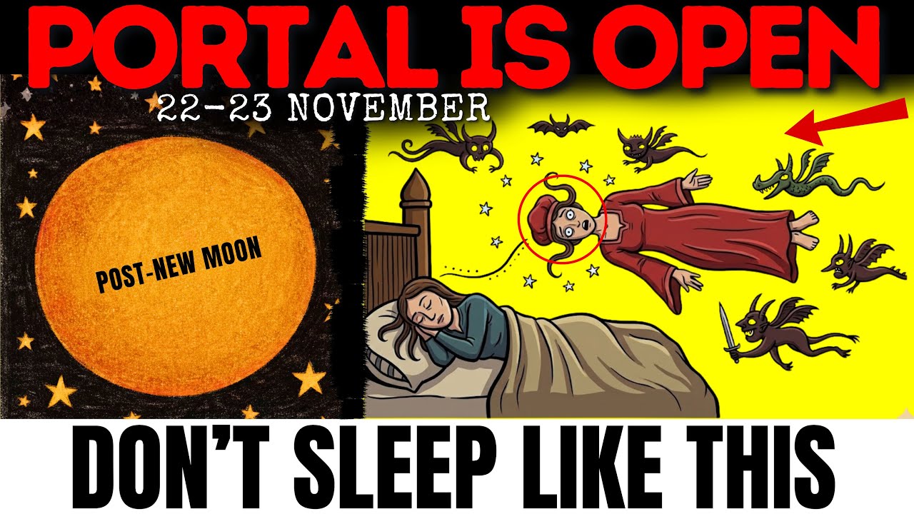 🚨Chosen Ones: POST-New Moon 8 Spiritual Things You'll Experience! DON'T Sleep Tonight November 22-23