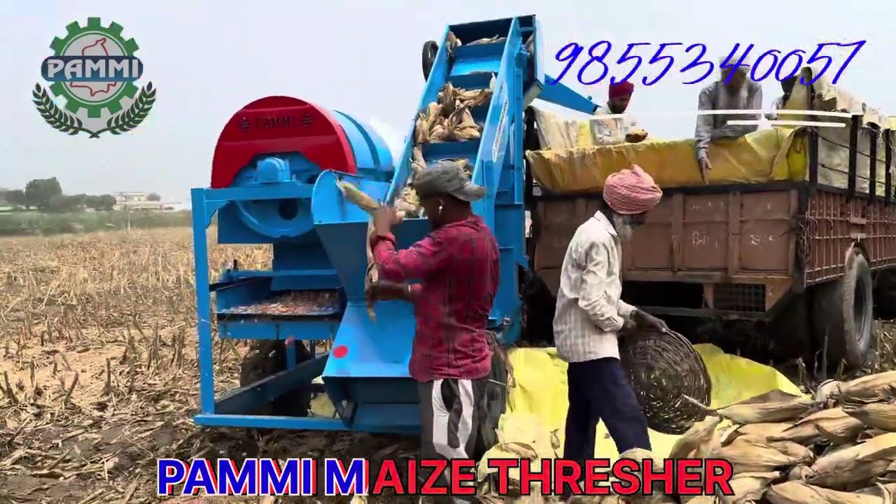 Pammi Maize Dehuskar Thresher