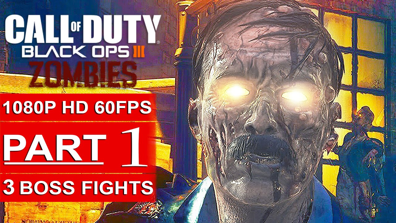 Call Of Duty Black Ops 3 Zombies Gameplay Walkthrough Part 1 Shadows Of Evil - 3 Monster BOSS FIGHTS