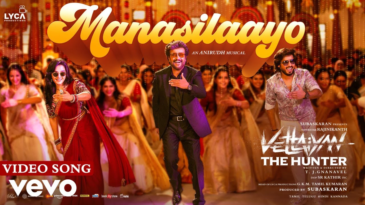 Vettaiyan The Hunter (Kannada) - Manasilaayo Video | Rajinikanth | Anirudh