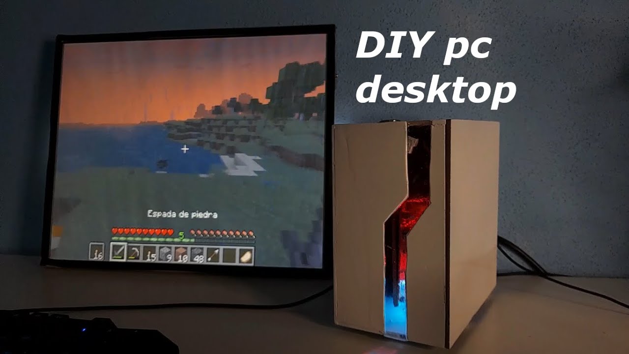 TRANSFORMO UN VIEJO PC / pc minimalista casero