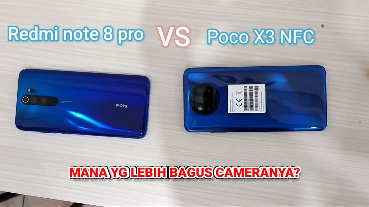 Duel sengitt || Poco X3 NFC vs Redmi note 8 pro || Low light camera test