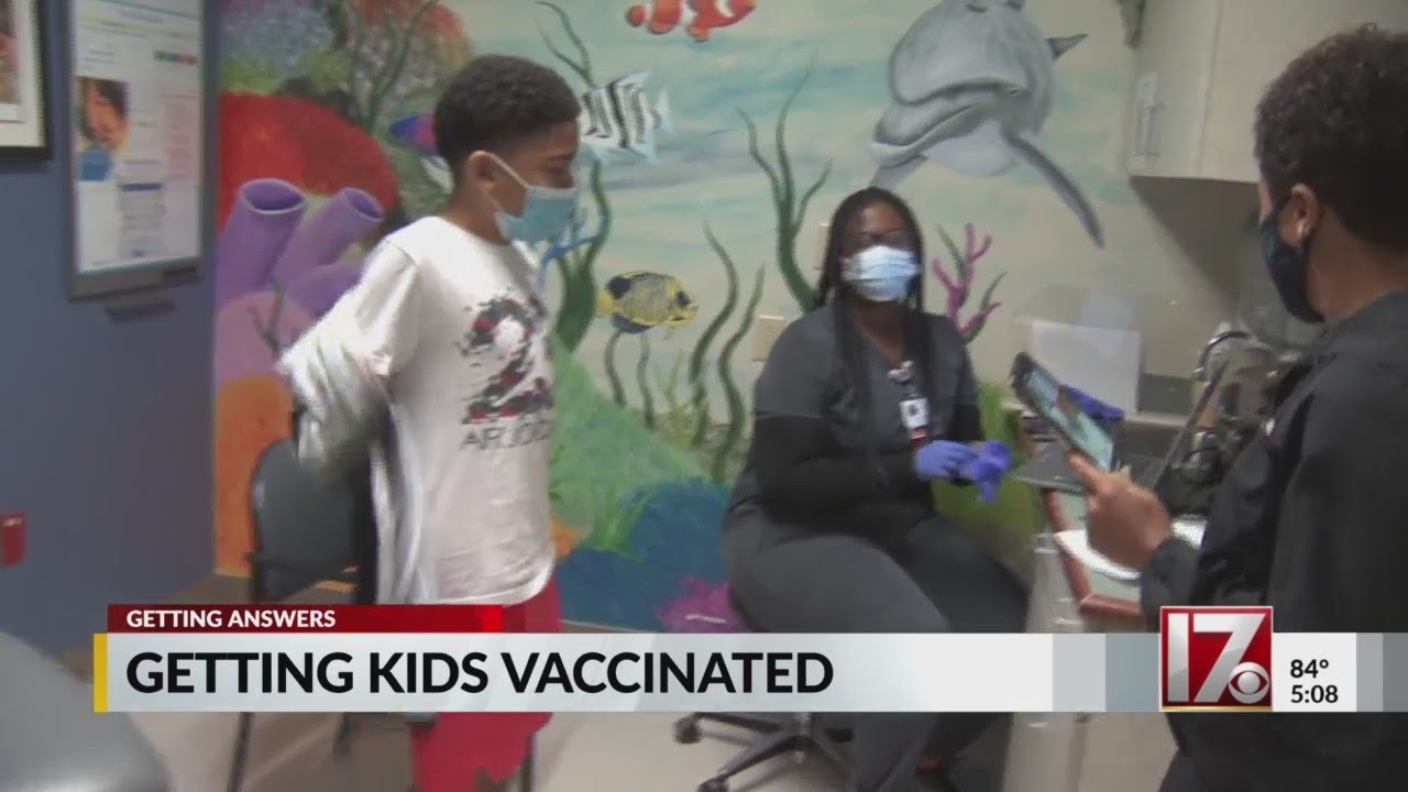 Pediatricians getting doses as people under 18 make up about half of those getting COVIS-19 vaccines