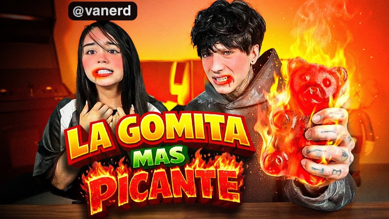 PROBAMOS LA GOMITA MAS PICOSA DEL MUNDO🔥
