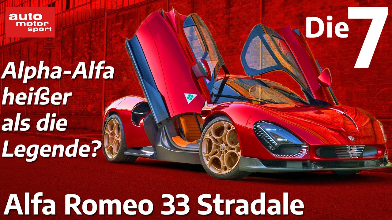 Alfa Romeo 33 Stradale - Alpha-Alfa heißer als die Legende? I auto motor und sport