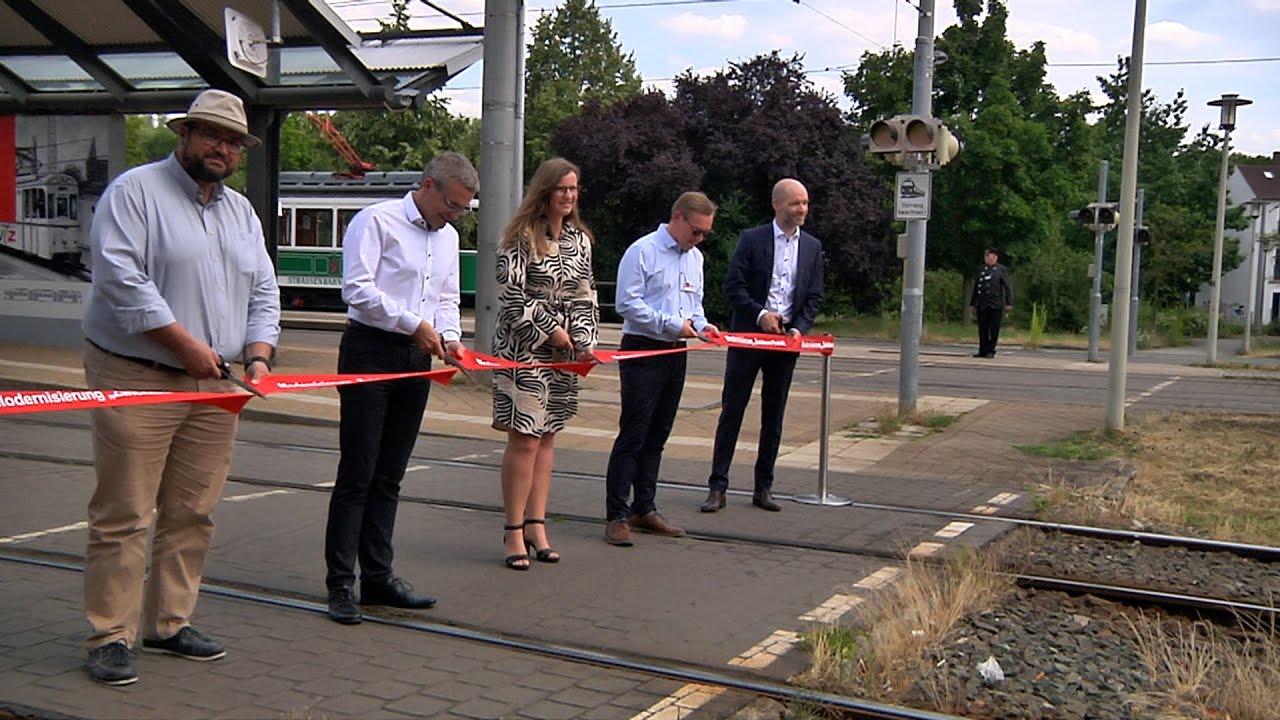 Die Straßenbahn fährt wieder vom Zentrum nach Neuplanitz