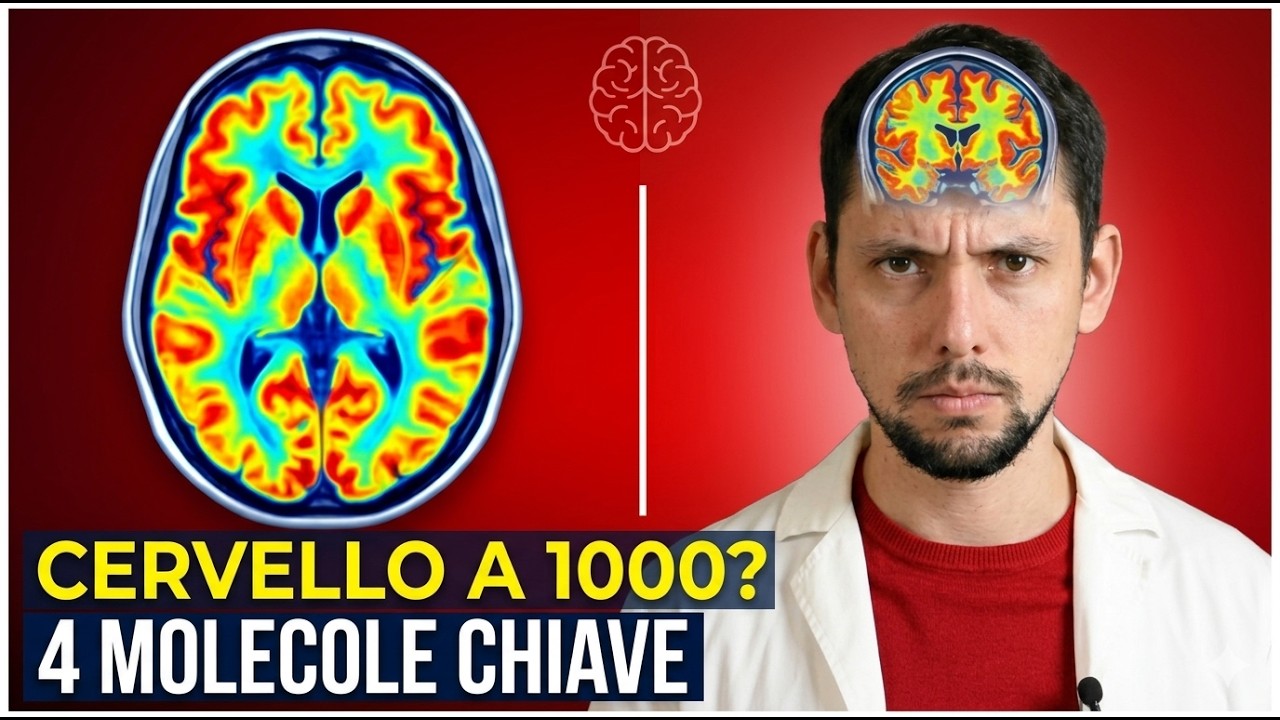 I migliori 4 INTEGRATORI per il cervello.