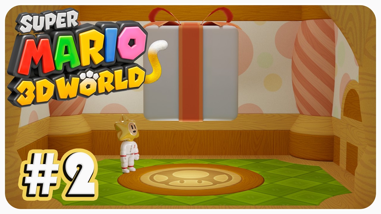 3D-induced brain slowing [Super Mario 3D World]