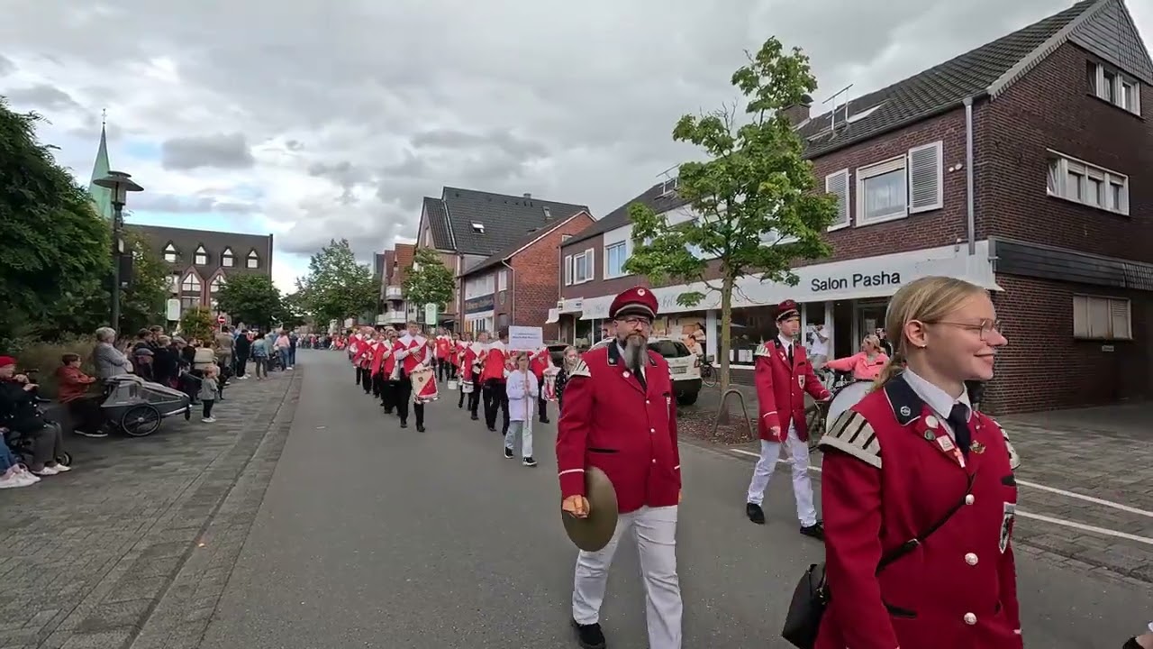 100 Jahre Spielmannszug Harsewinkel 2025  Der Festumzug