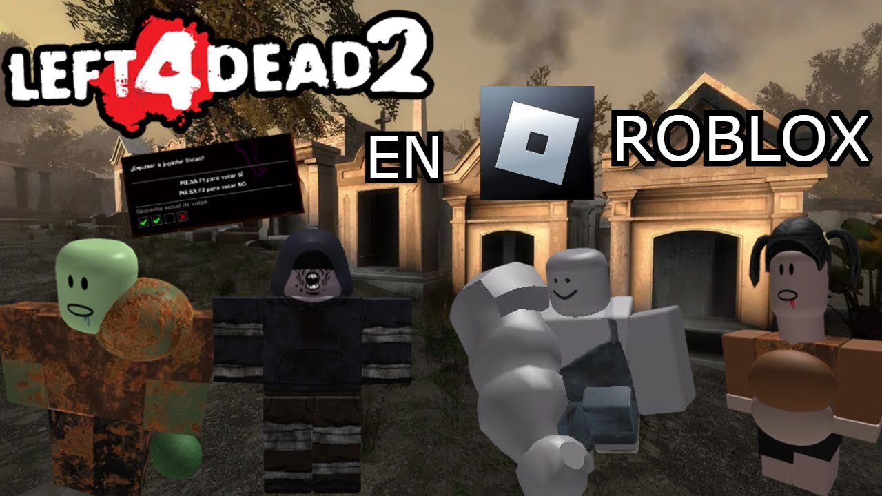 LEFT 4 DEAD 2 EN ROBLOX ES MUY EXTRAÑO lBriskl
