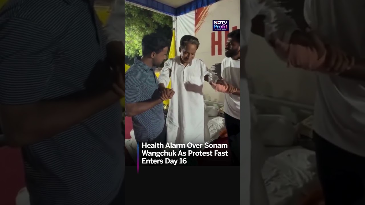 Watch: Sonam Wangchuk Loses Nearly 8 Kg During Prolonged Hunger Strike | #shorts