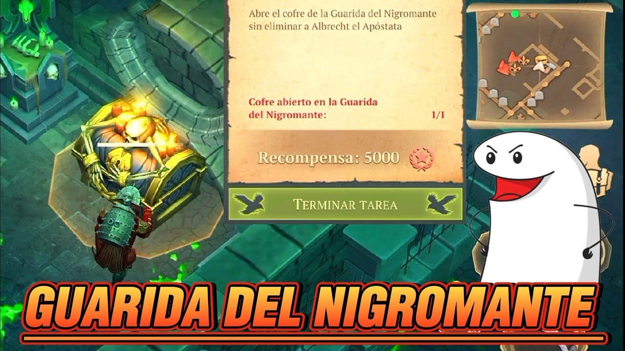 GRIM SOUL | ✅ MISIÓN guardia del NIGROMANTE 😱 | GamePlay / En Español