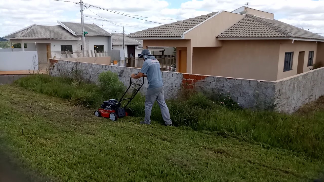Garthen GR 6000 C 4T Teste Cortador de Grama.