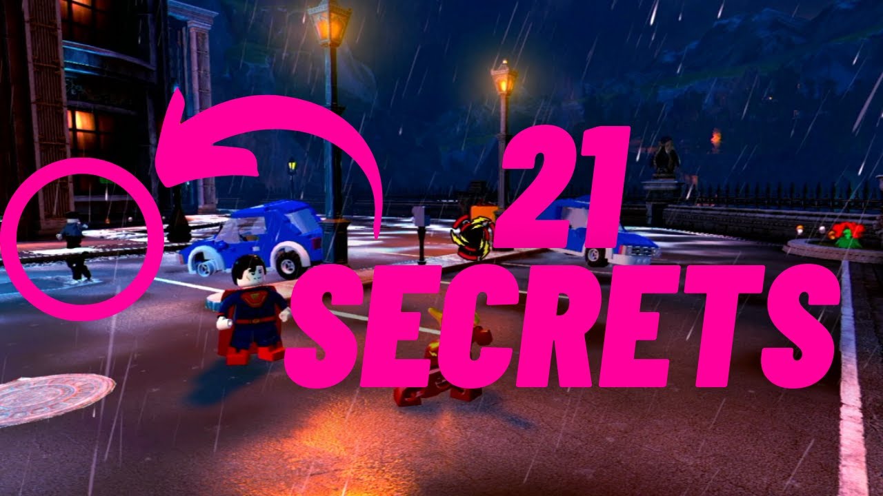 21 крутой секрет в Lego DC Super Villains!