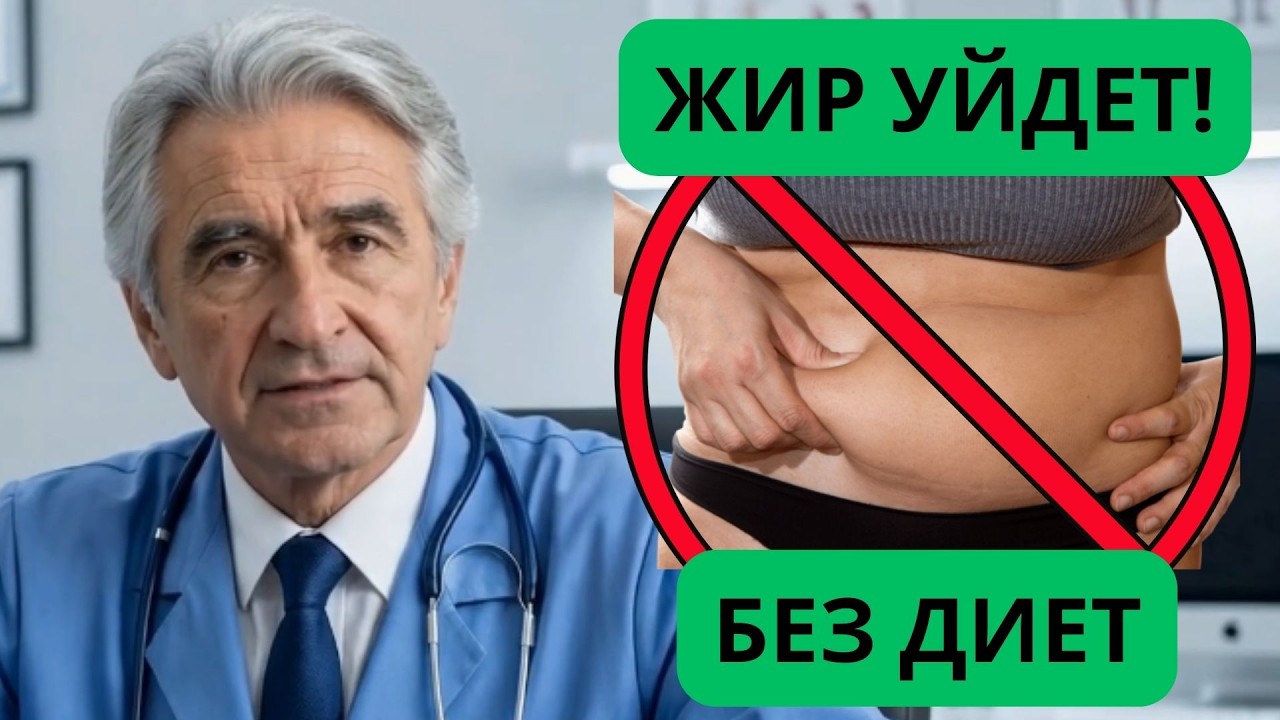 Висцеральный жир уйдет сам! Как убрать жир с органов и снизить сахар. Давид Астахов