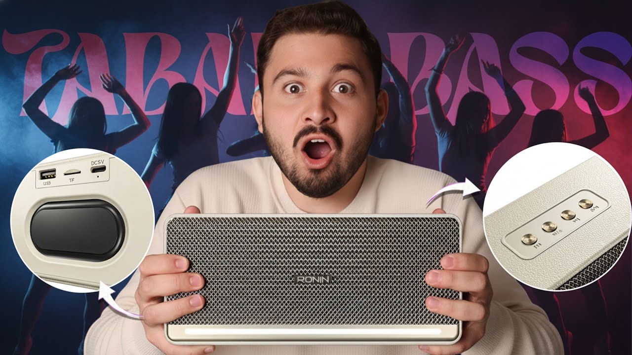 I Did NOT Expect This🔥... Ronin Retro Speaker is INSANE! 🔊