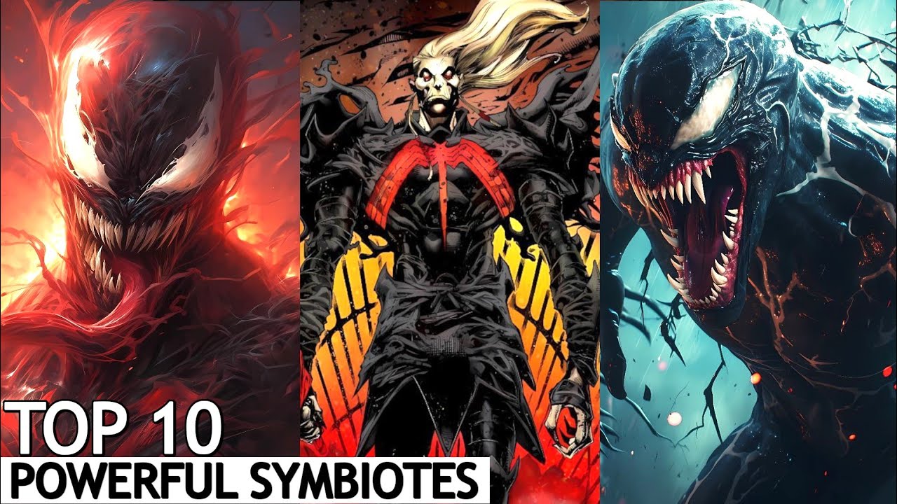 Top 10 Most Powerful Symbiotes in Marvel Universe | BNN Review