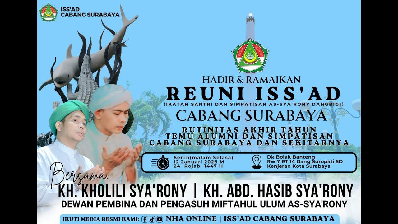 ISRA’ MI’RAJ NABI MUHAMMAD SAW ISS’AD CABANG SURABAYA