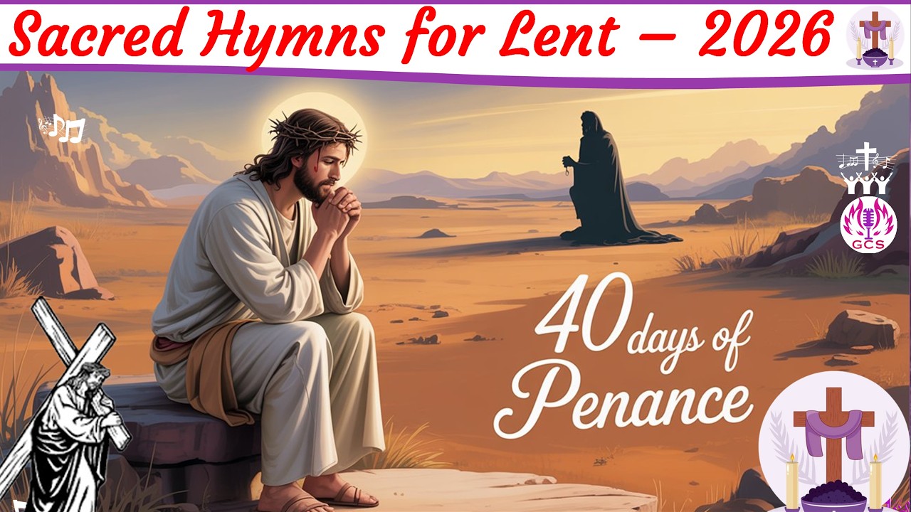 🎵✝️Songs for Lent 2026 – 🙏 “Repent and Believe” | 🙏🕯️Hymns to Resist Temptation and Grow in Faith🔥✨
