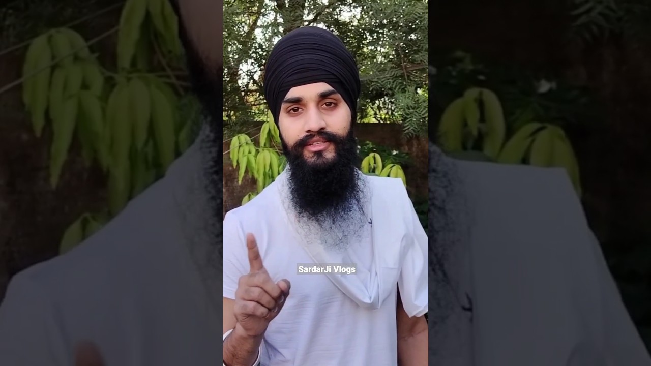 Signature of Real Sikh | SardarJi | Khalsa | Turban #viral #sikh #trending #youtubeshorts #khalsa