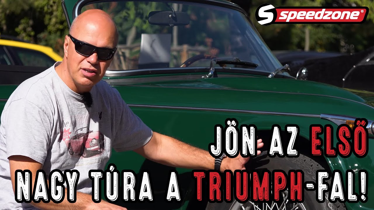 Speedzone vas&aacute;rnapi Csik:  J&ouml;n az első nagy t&uacute;ra a Triumph-fal!